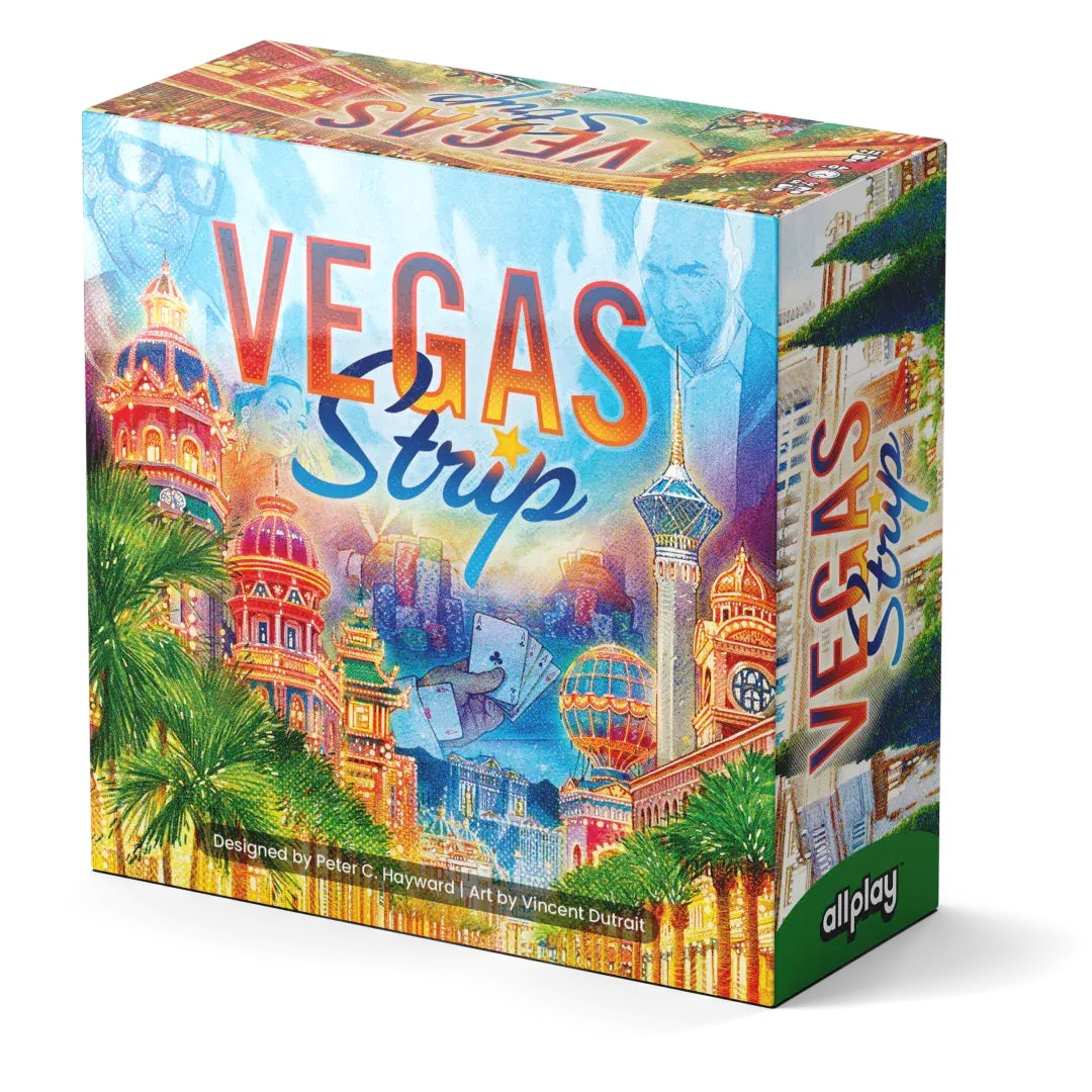 Vegas Strip English Board Game
